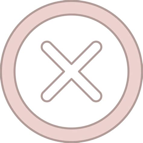 Cross Icon Or Symbol In Pink And White Color. 24191671 Vector Art at ...