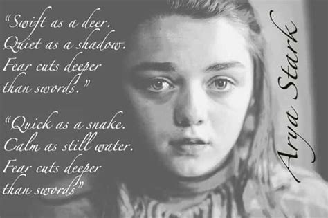 Arya Stark Quotes List