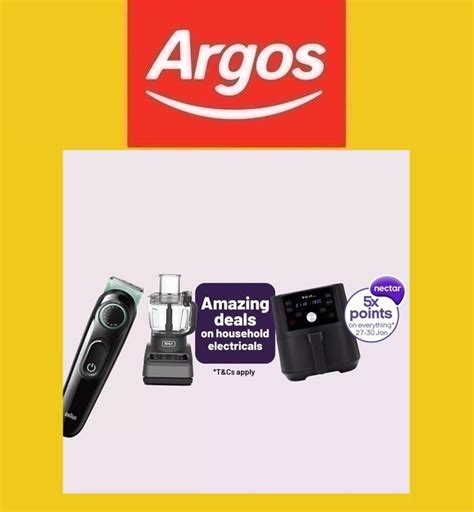 Argos Catalogue Household Electricals 2023 | Argos Catalogue