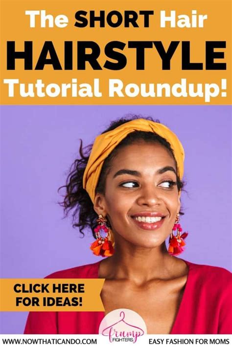 Easy Hairstyles for Short Hair: Quick Styles You Can Do at Home - Easy ...