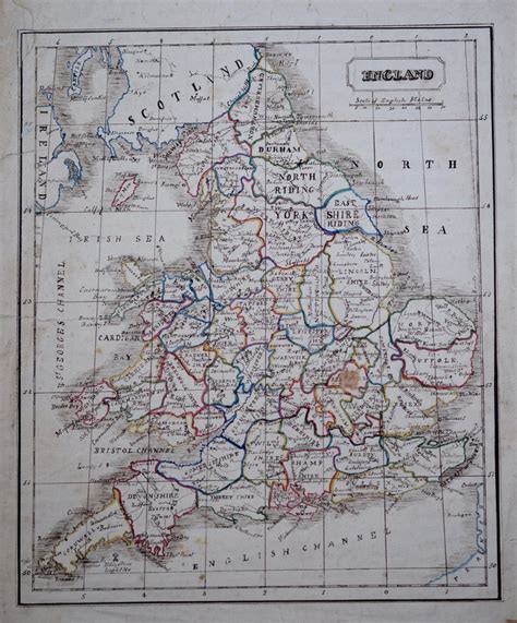 England & Wales Antique Maps, Old Maps of Wales, Vintage Maps of ...