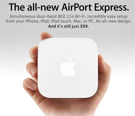 New Apple AirPort Express features dual-band Wi-Fi | AppleInsider