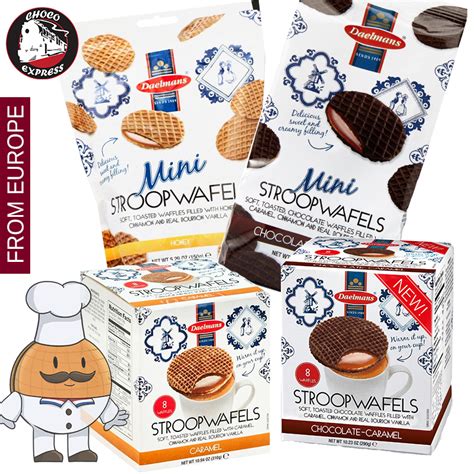 Buy Daelmans Stroopwafels Assorted Flavors (Bundle of 2) / Product of ...