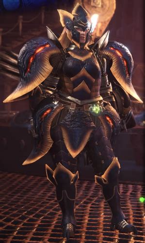 Lavasioth α Armor (MHW) | Monster Hunter Wiki | Fandom