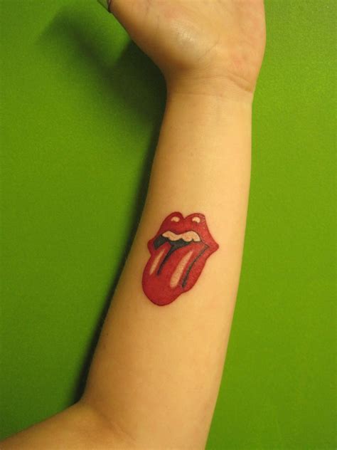 Rolling Stones Tattoo | Classic Rock Band Tattoo | Rock tattoo, Stone ...