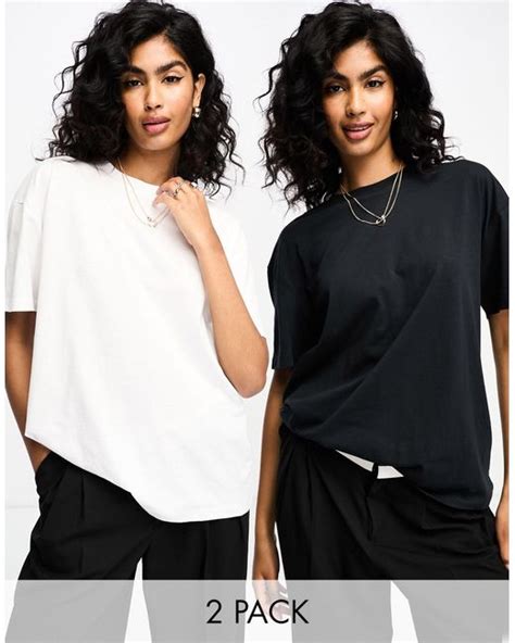 ASOS Oversized T-shirt in Black | Lyst