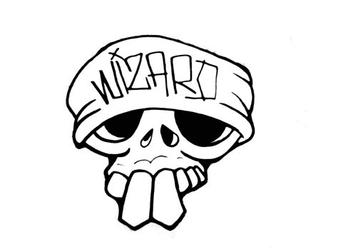 Easy Skull Drawings | Free download on ClipArtMag