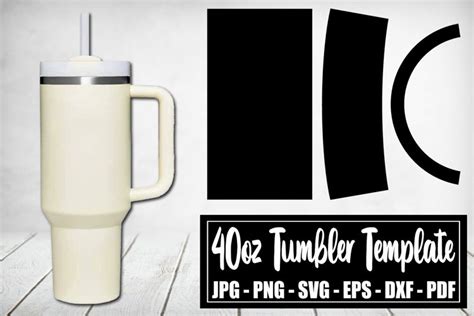 40 Oz Tumbler Template Free