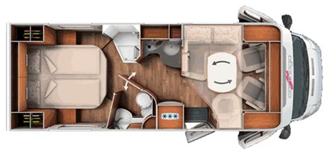 2014 Carthago C-Tourer T 150 Low-Profile Motorhome Floorplan Layout ...