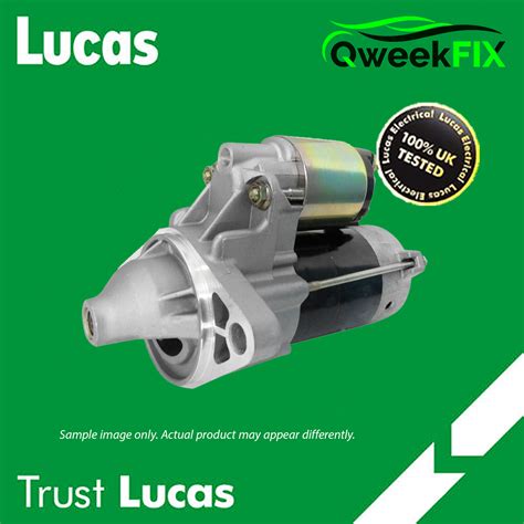 Lucas Starter Assembly for Kia PREGIO K2500 2.5 D4BH DIESEL 10 Teeth ...