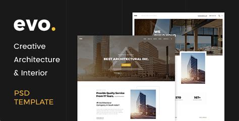 EVO - Creative Architecture & Interior PSD Template by lemonthemes