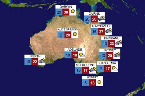 Australian Weather Map Symbols - Gillan Dianemarie