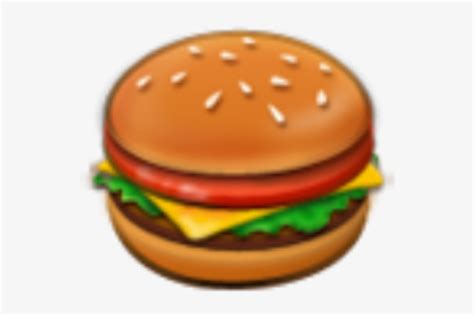 Burger Emoji Png Transparent PNG - 1024x1024 - Free Download on NicePNG