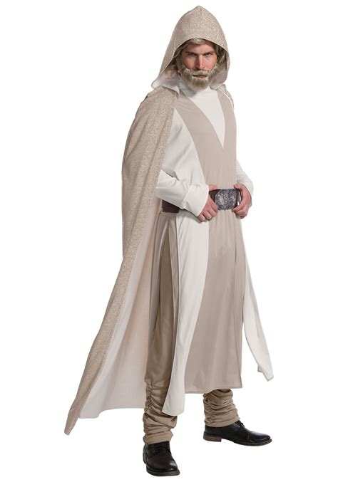 Star Wars The Last Jedi Deluxe Luke Skywalker Costume for Men