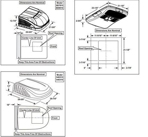 Dometic Rv Air Conditioner Wiring Diagram - Dometic Briskair 2 A C ...