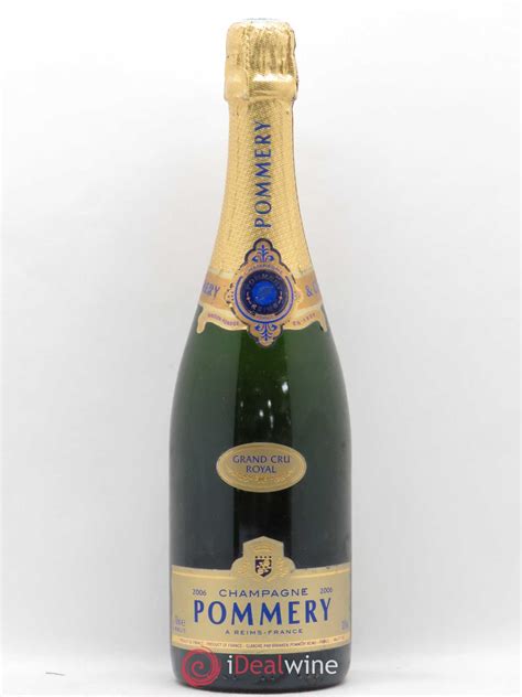 Acheter Champagne Grand Cru Royal Vintage Pommery 2006 (lot: 529)