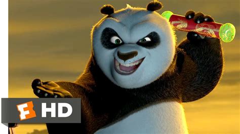 Kung Fu Panda (2008) - Fight for the Dragon Scroll Scene (9/10 ...