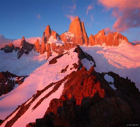 Fitz Roy Sunrise : Patagonia, Argentina : Mountain Photography by Jack ...