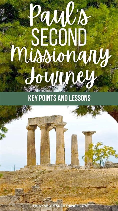 Paul’s Second Missionary Journey: Key Points, Maps, And Lessons | Think ...