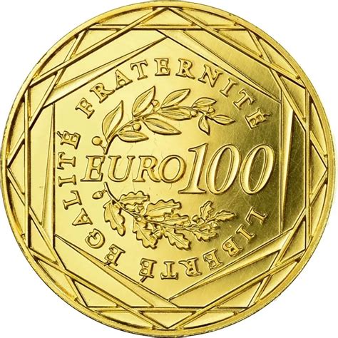 France 100 Euro Gold Coin Marianne 2009 - euro-coins.tv - The Online ...