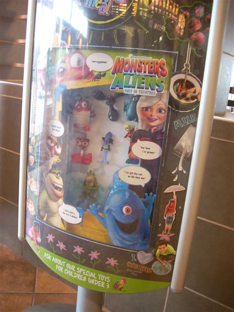 Monsters vs. Aliens Happy Meal toys - a photo on Flickriver