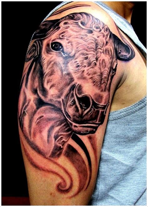 30 Dandy Bull Tattoo Designs