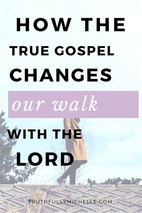 5 Biblical Truths About Walking with God | Truthfully, Michelle