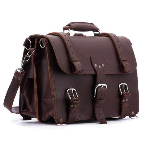 Saddleback Leather Co. Classic Leather Briefcase The Original Full ...