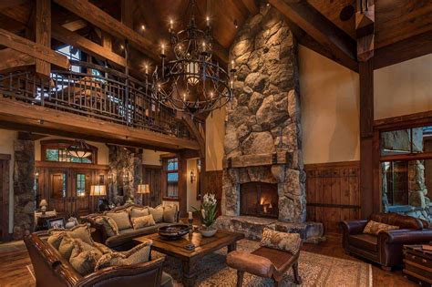 Stunning lodge style home with old world luxury overlooking Lake Tahoe ...