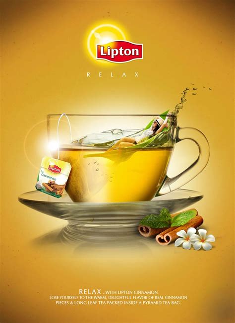 Key Visuals for Lipton Flavors Ads Creative, Creative Posters, Creative ...