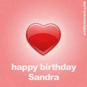 Happy Birthday Sandra Free e-Cards