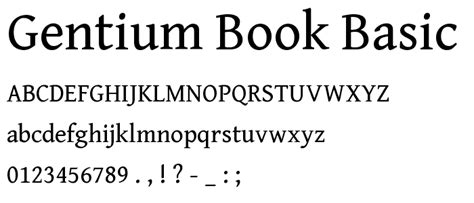 Gentium Book Basic Font : Basic Serif : pickafont.com