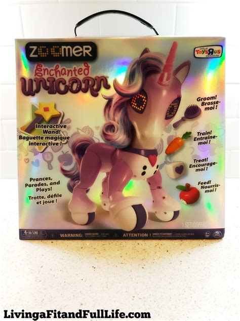 Living a Fit and Full Life: Zoomer Enchanted Unicorn from SpinMaster ...