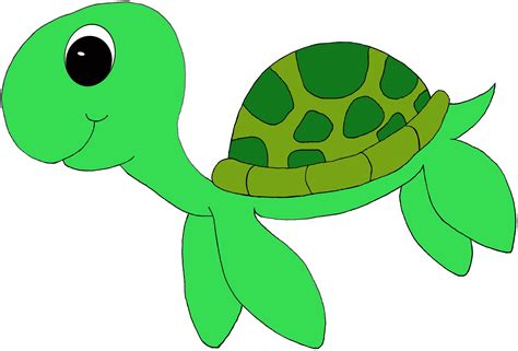 Sea turtle clipart | Turtle theme, Turtle images, Free clip art