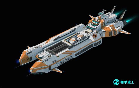 ArtStation - sci-fi ship design, Shantaram 05 | Space ship concept art ...