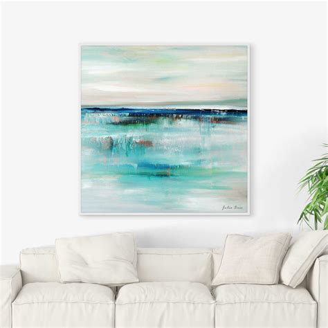 Abstract Coastal Art Large Nautical Painting Seascape Ocean - Etsy UK