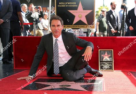 Eric Mccormack Poses Atop His Star Editorial Stock Photo - Stock Image ...