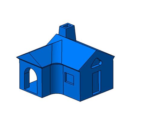 Tiny house free 3D Model 3D printable .stp - CGTrader.com