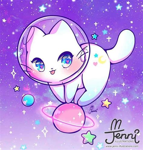 Cat wallpaper | Cute animal drawings kawaii, Cute animal drawings ...