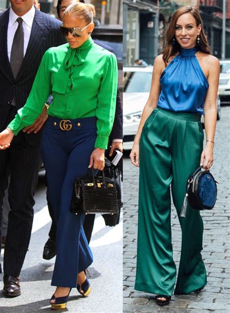 Blue & Green Colorblocking: Celebrity Colorblock Crushes | Sydne Style ...