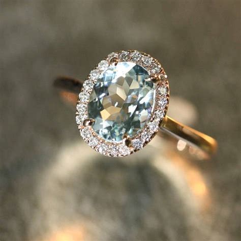 This item is unavailable - Etsy | Aquamarine engagement ring ...