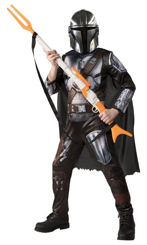 Child Officially Licensed Boys Mandalorian Halloween Costume Large ...