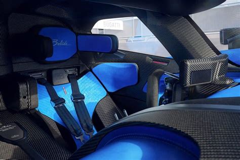 Stunning interior of the Bugatti Bolide is unveiled