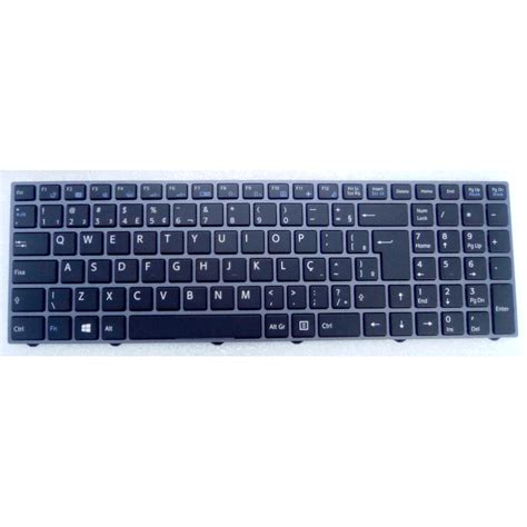 Teclado Retroiluminado Preto Vaio Fit 15s - lojaservicos