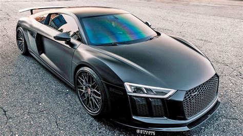 R8 V10 Plus in Satin Black is Everything We Want | Audiworld