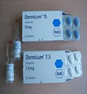 Buy Dormicum (Midazolam) 15mg x 100 Tablets - Meds Australia Online ...