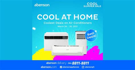 Abenson – Cool at Home Aircon Deals | Manila On Sale