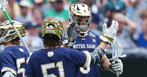 Notre Dame wins first men's lacrosse national championship in program ...