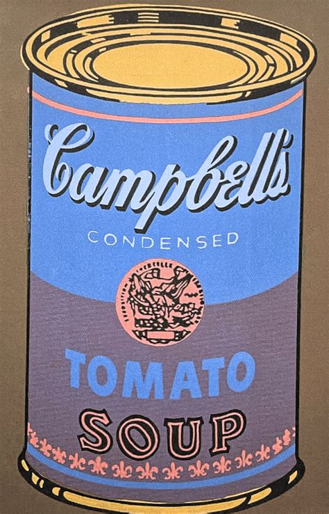 ANDY WARHOL campbell's Soup Signed - Etsy