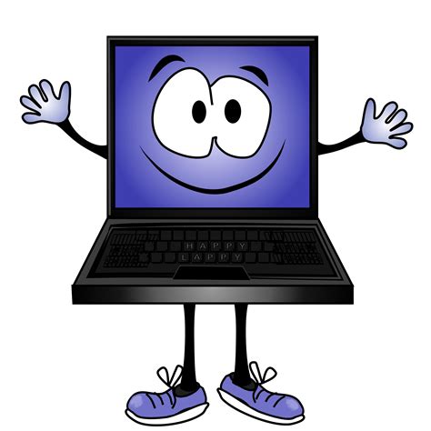 happy computer clipart - Clip Art Library